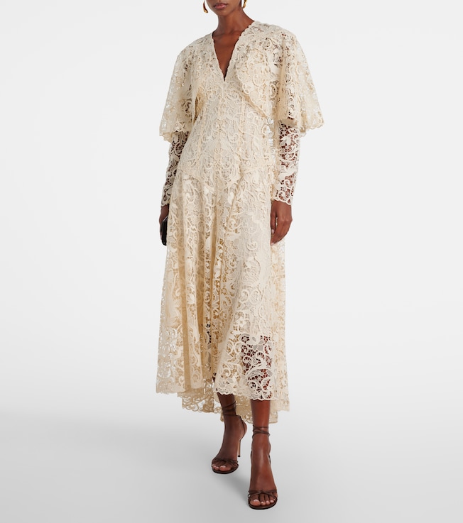 Zimmermann Memento lace midi dress