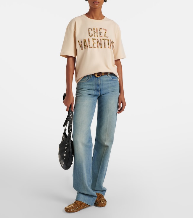 Valentino Chez Valentino cotton jersey T-shirt