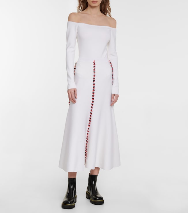 Gabriela Hearst Vantej wool and silk maxi skirt