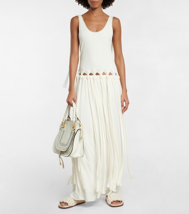 Chloé Fringed maxi dress