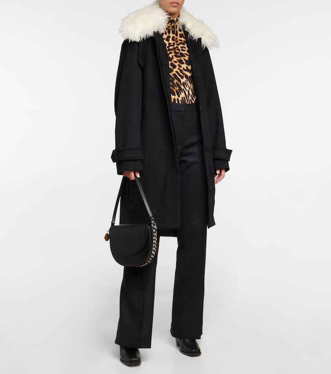 Stella McCartney Wool-blend parka