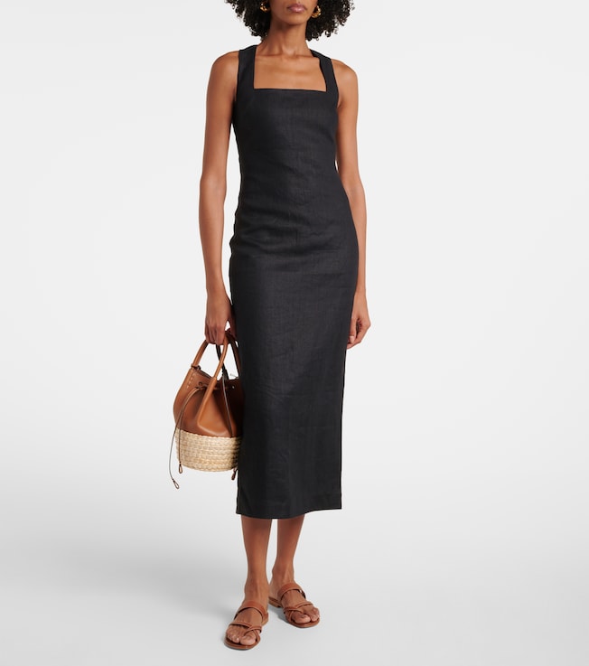 POSSE Alice linen maxi dress