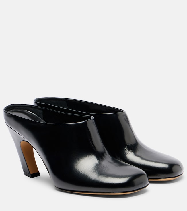 LE MONDE BERYL Mica 80 leather mules