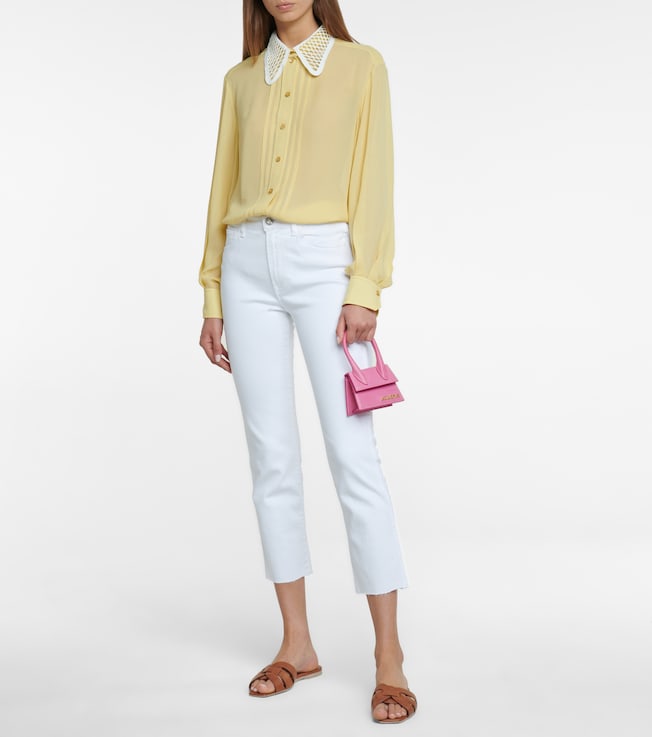 3x1 N.Y.C. W3 straight-leg cropped jeans