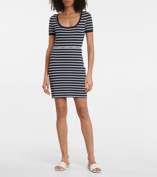 Miu Miu Striped minidress