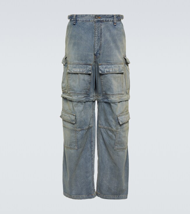 Mid-Rise Cargo-Jeans | Balenciaga