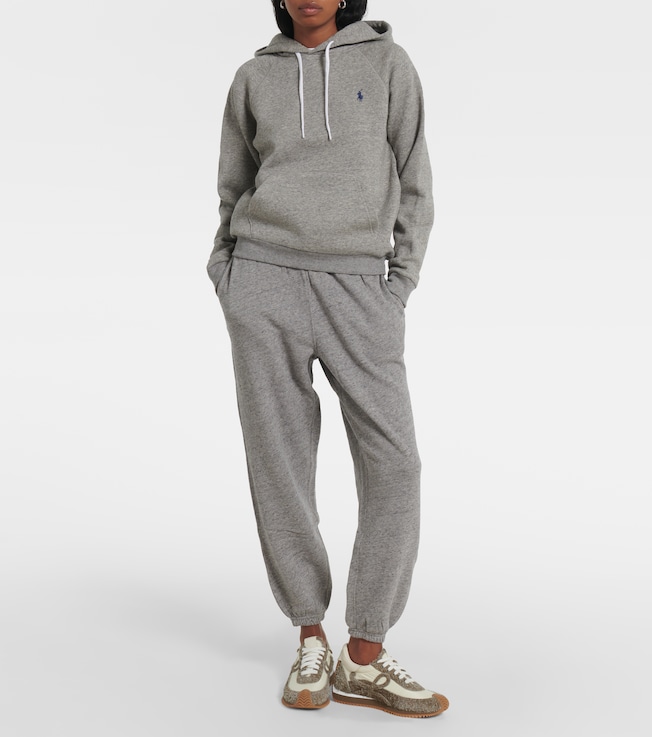 Polo Ralph Lauren Cotton-blend jersey hoodie