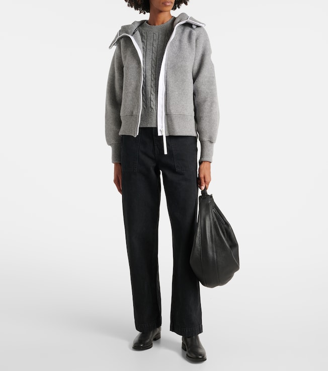 Canada Goose Wool-blend bomber jacket