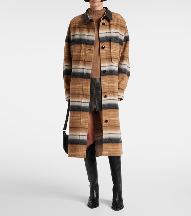 Marant Étoile Djilaga wool-blend coat