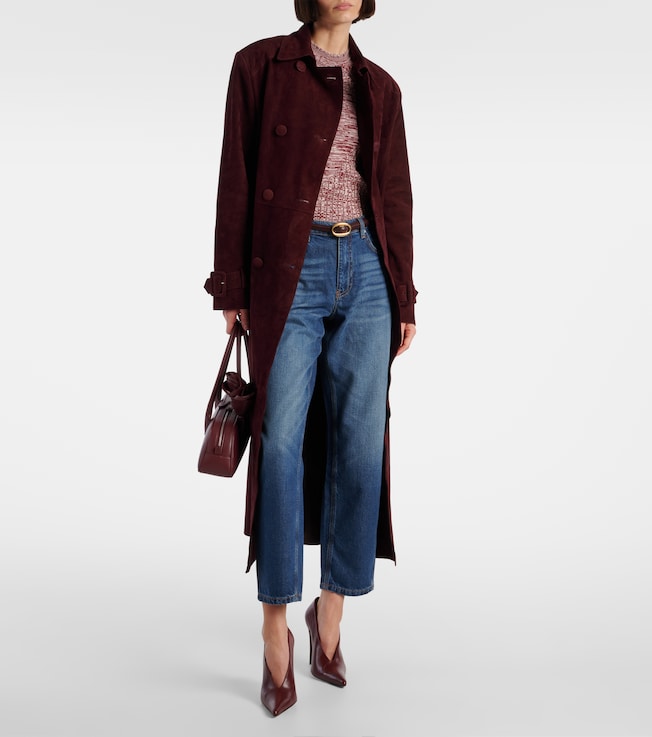 AG Jeans Le Mans high-rise cropped wide-leg jeans