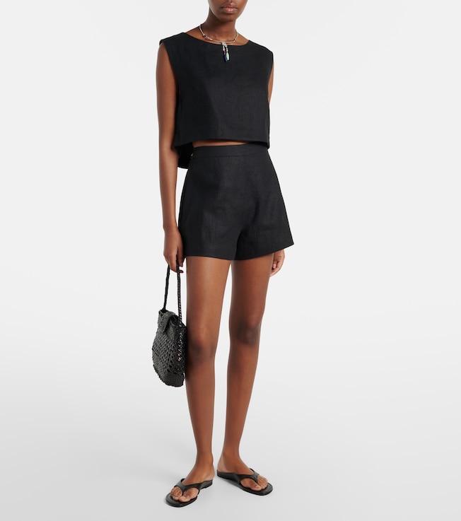 POSSE Perri linen shorts