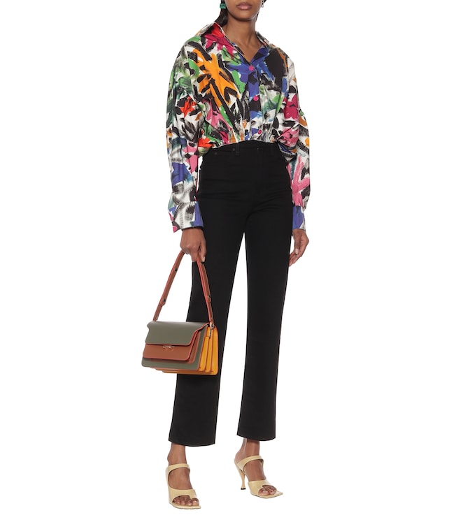 Marni Floral cotton jacket