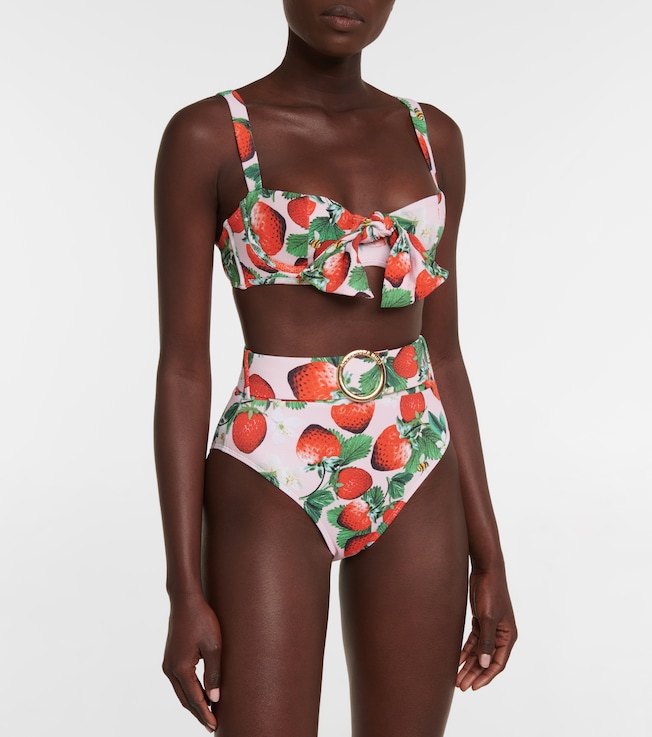 Alexandra Miro Ursula printed bikini bottoms