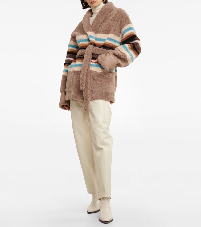 Blancha Shearling cardigan