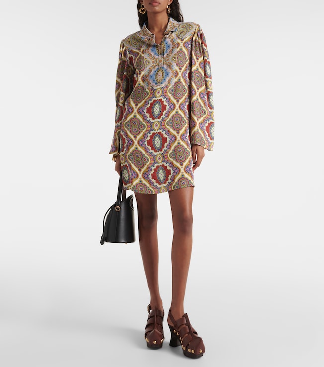 Etro Printed minidress