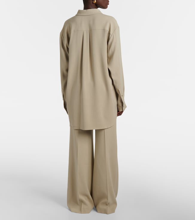 TOVE Tove Rumer wool-blend shirt