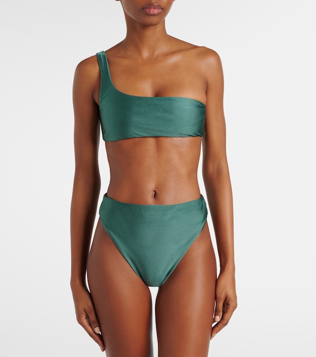 Jade Swim Eliza one-shoulder bikini top