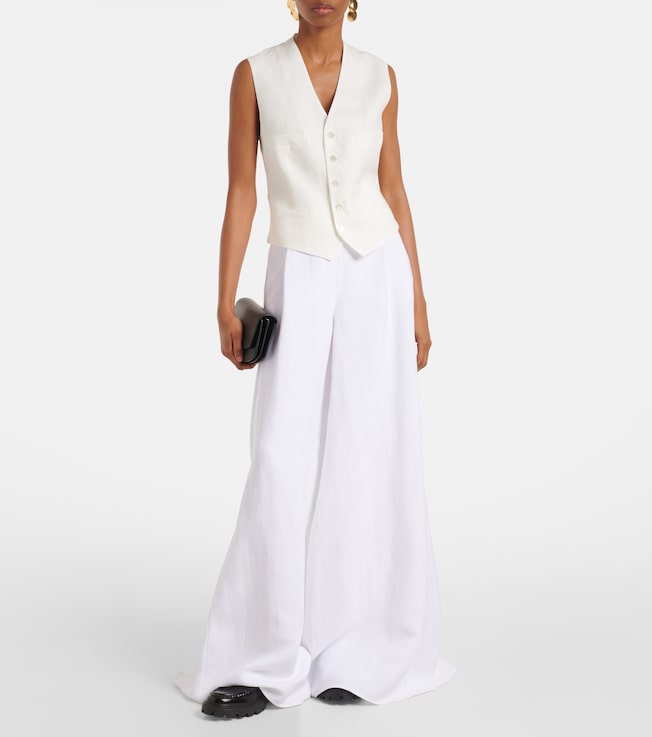 Ralph Lauren Collection Jaiden linen vest