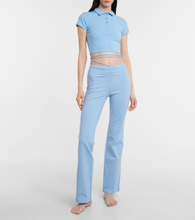 Alo Yoga Airbrush high-rise flared leggings