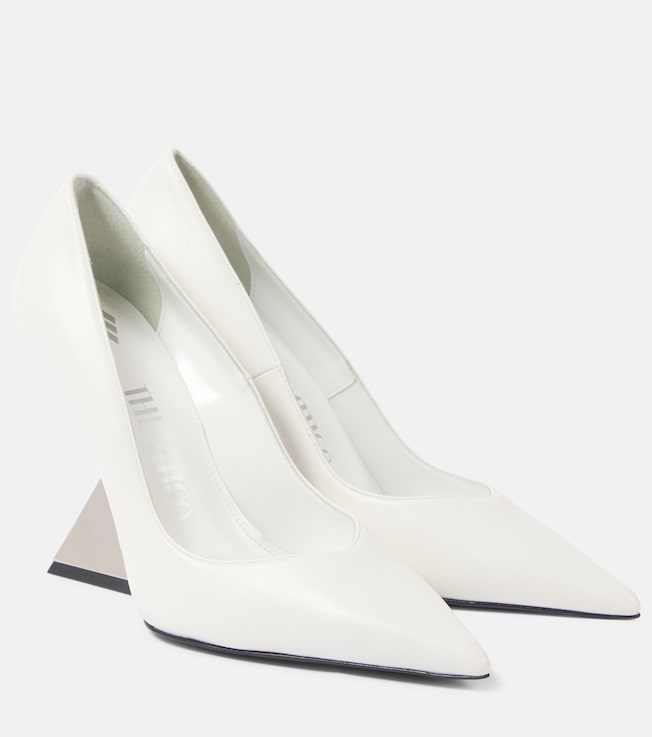 THE ATTICO Cheope leather pumps