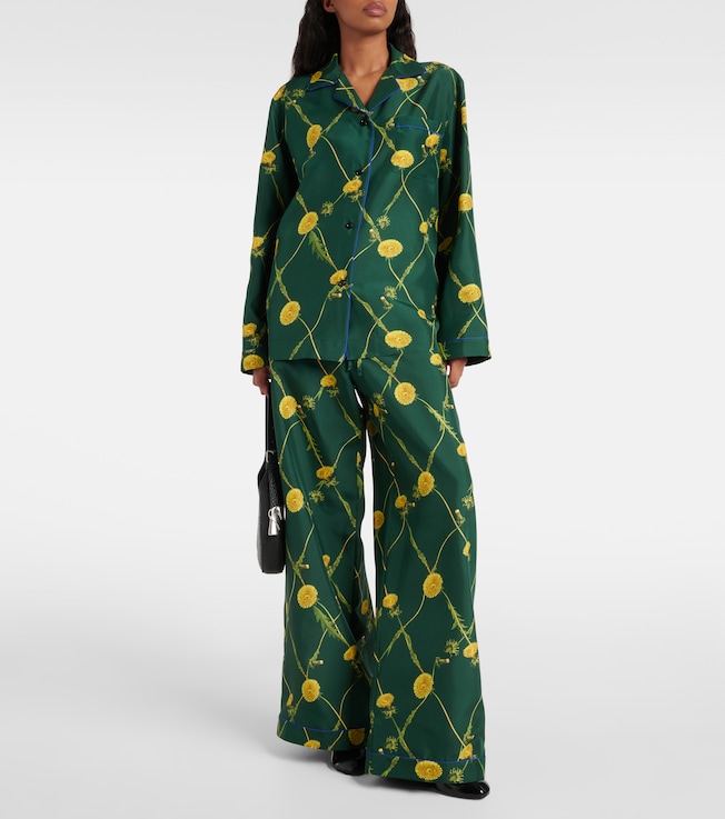 Burberry Burberry Floral silk pajama pants