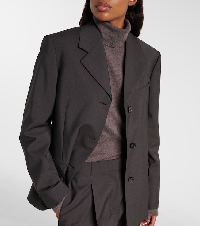 The Row The Row Faelan wool and mohair jacket