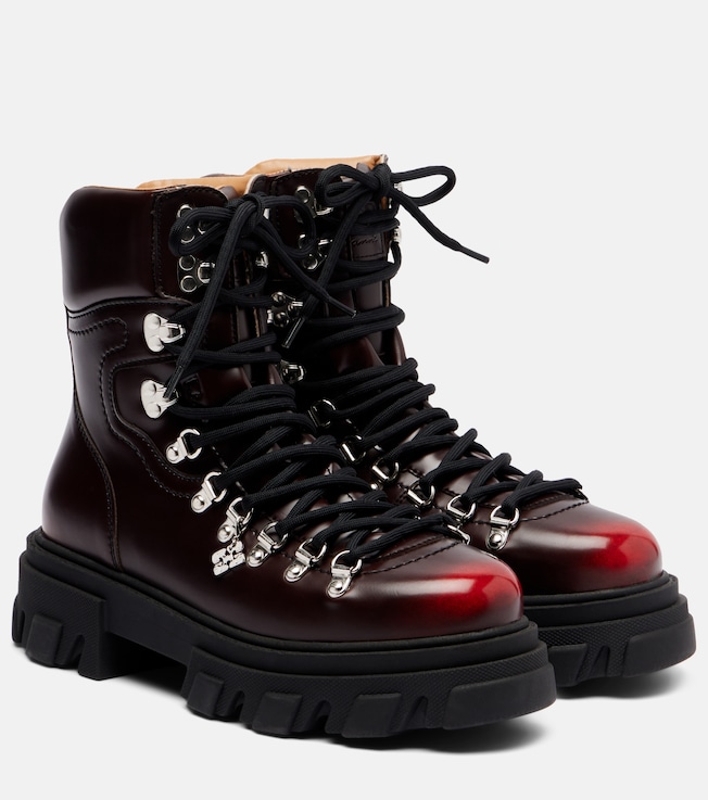 GANNI Platform combat boots