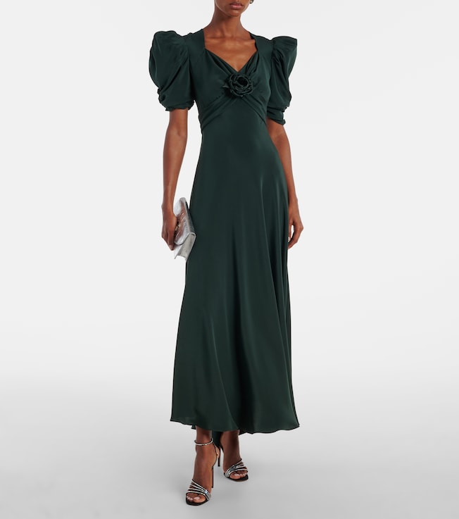 Rodarte Silk charmeuse cocktail dress