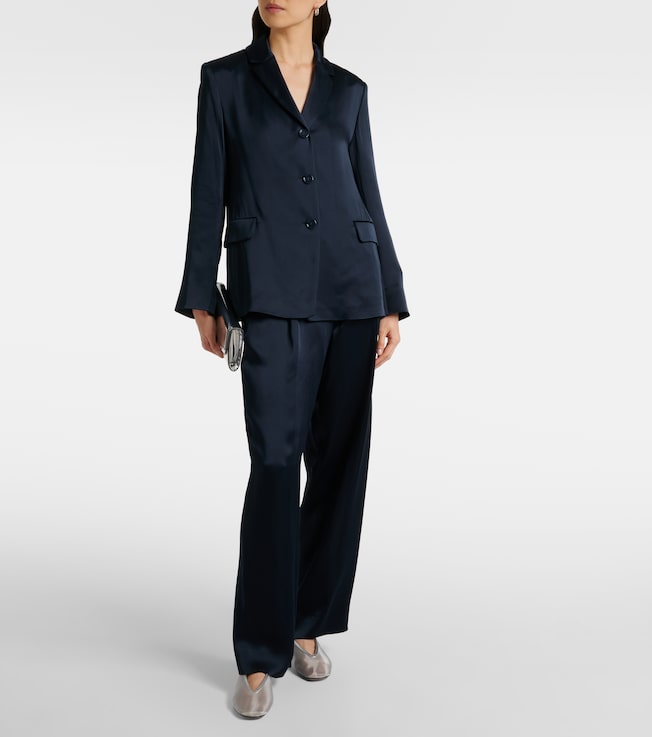 S Max Mara High-rise wide-leg pants
