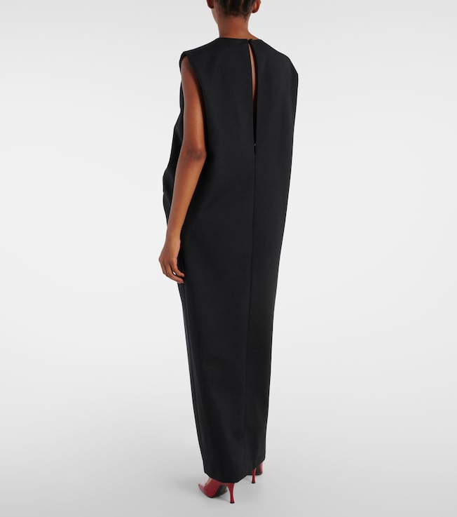  Khaite Niel wool and mohair maxi dress