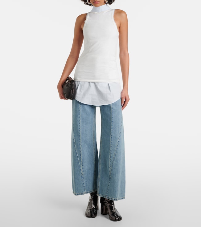 Maison Margiela Convertible cotton top