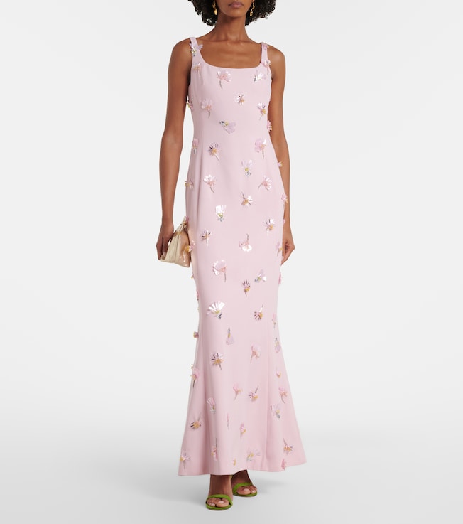 SIMKHAI Briella embellished gown