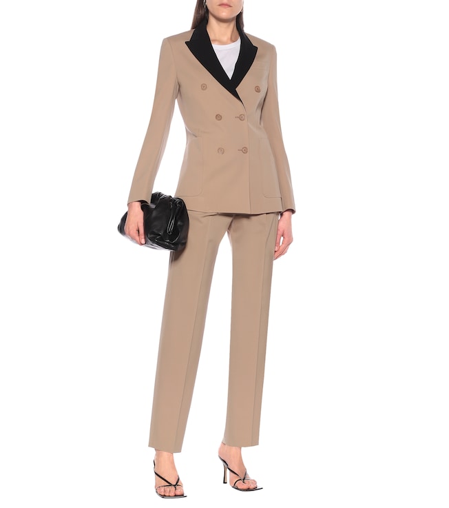 Stella McCartney Stretch-wool double-breasted blazer