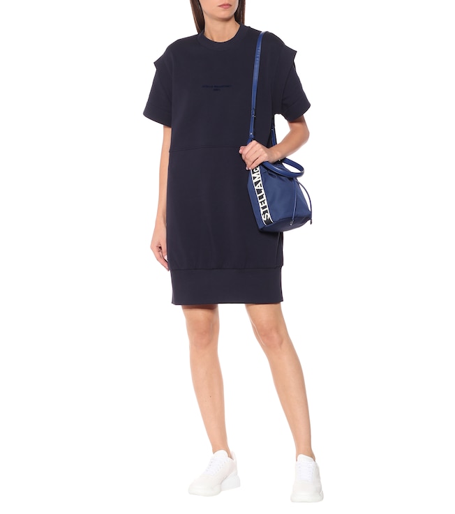 Stella McCartney Cotton-jersey midi dress