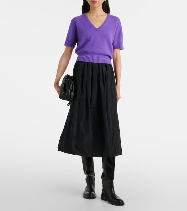 Jardin des Orangers Knitted cashmere top