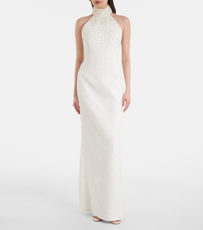 Rebecca Vallance Bridal La Peregrina crêpe gown