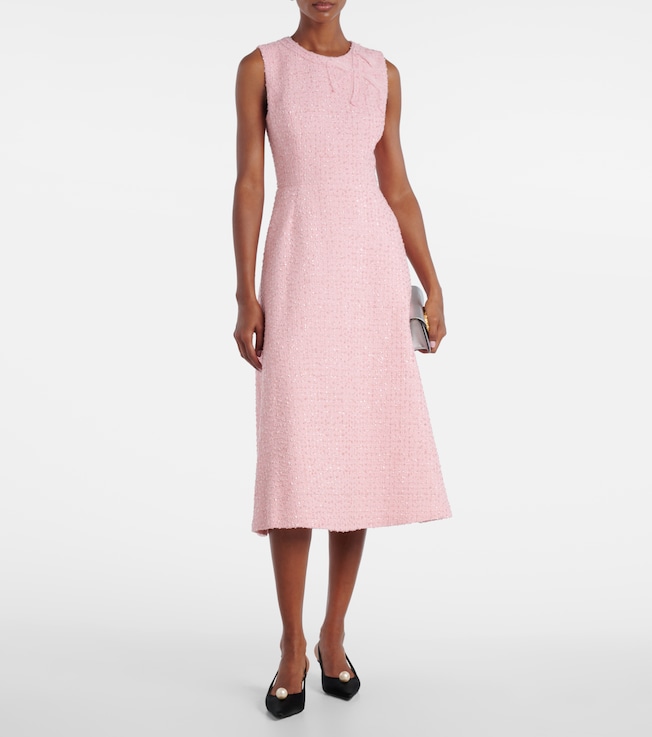 Carolina Herrera Bow-detail midi dress