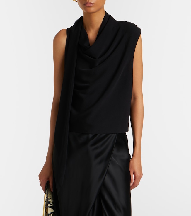Altuzarra Tommy scarf-detail top