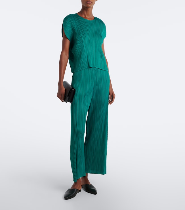 PLEATS PLEASE ISSEY MIYAKE Monthly Colors: July pleated wide-leg pants