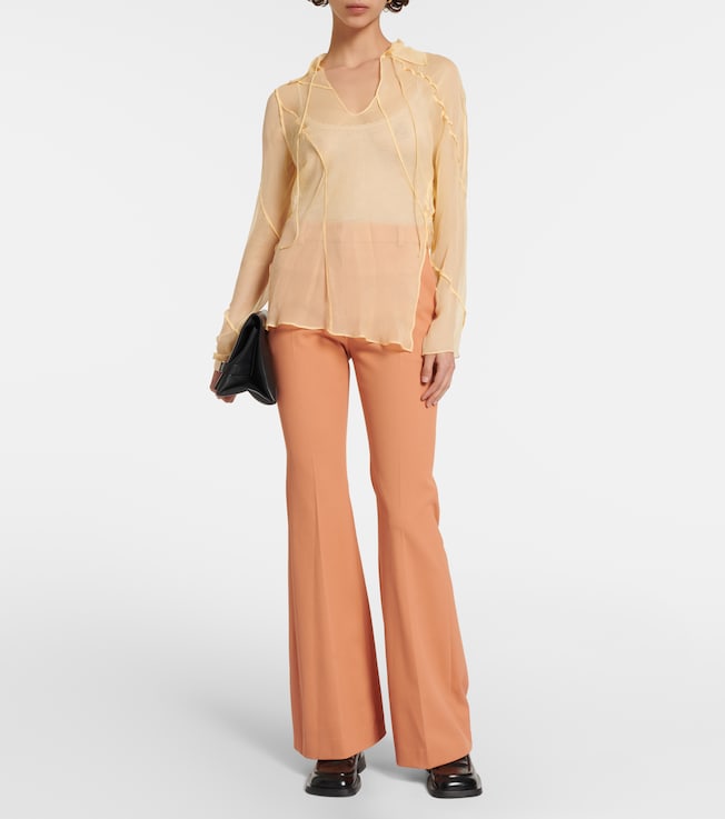 Victoria Beckham Crêpe de chine blouse
