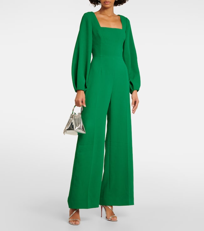 Emilia Wickstead Pattie crêpe jumpsuit