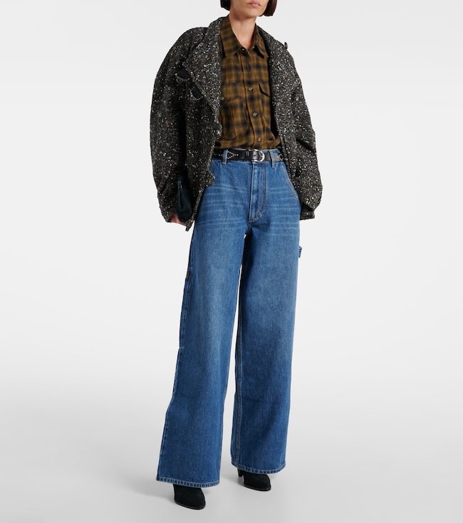 Marant Étoile Solene wide-leg jeans