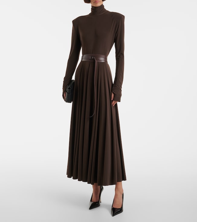 Norma Kamali Knitted maxi dress