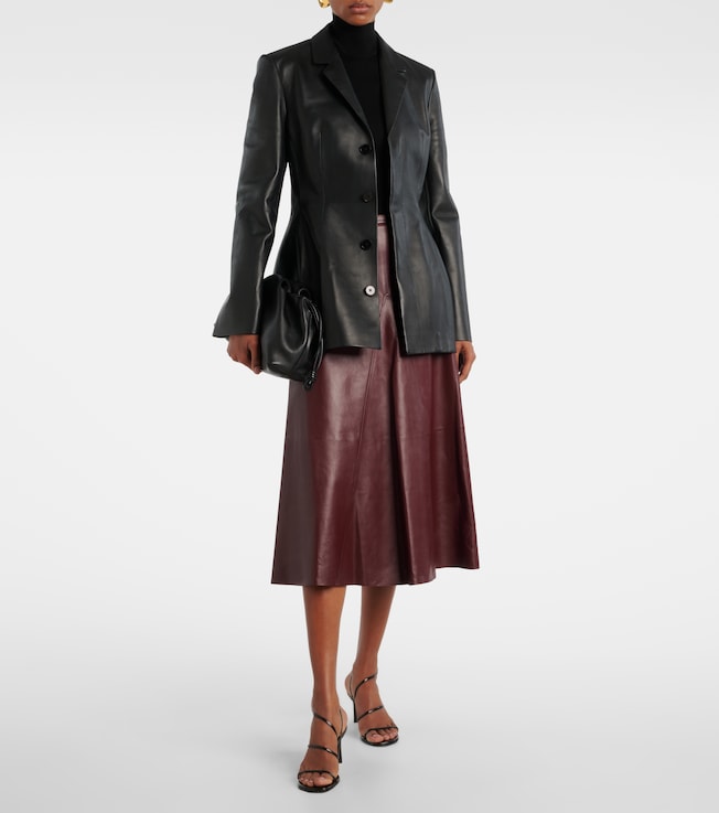 Fforme Leather blazer
