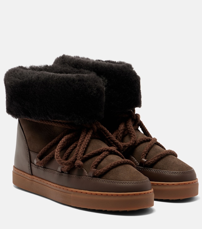 Inuikii Classic High leather and suede snow boots
