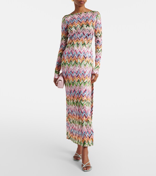 Missoni Zigzag maxi dress