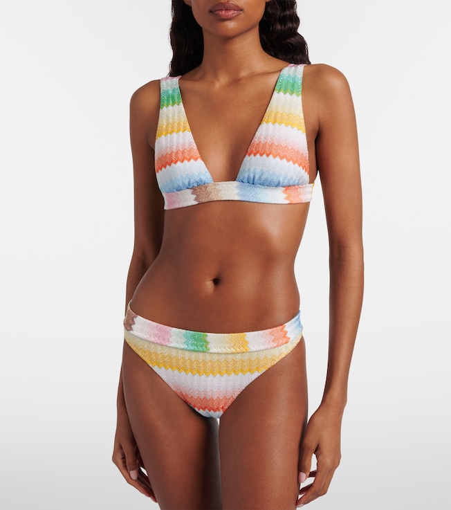Missoni Zigzag lamé bikini