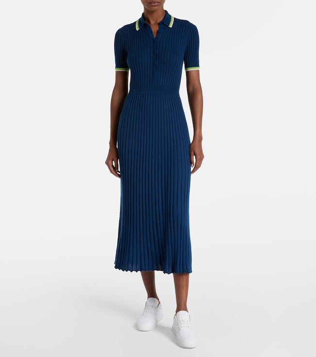 Gabriela Hearst Eyot cashmere and silk midi dress