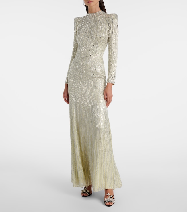 Jenny Packham Aurora sequined gown