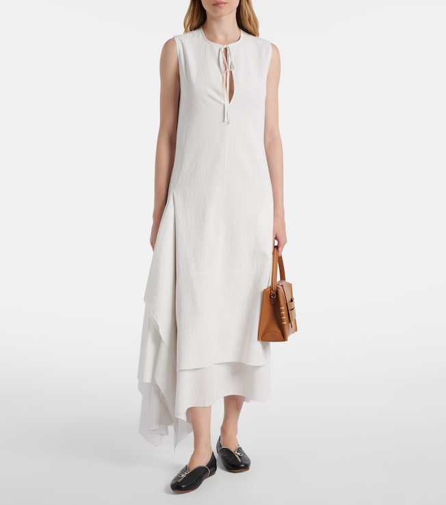 Jw Anderson Double-layered maxi dress 